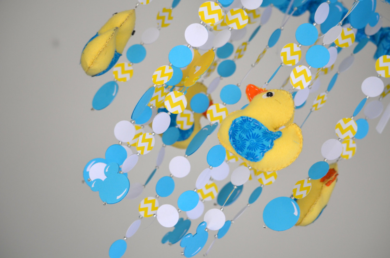 rubber duck crib bedding